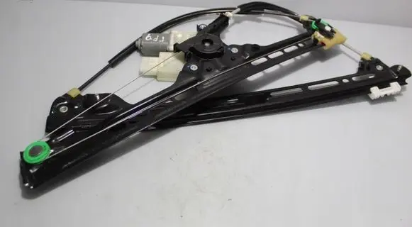 Front door window regulator with motor
