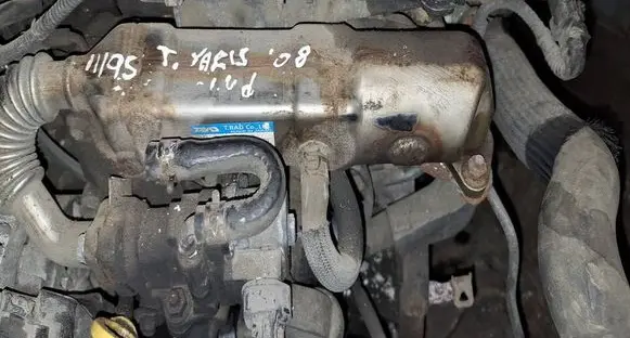 Toyota Yaris EGR valve cooler 256010N010