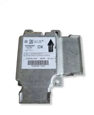 Opel Vectra C Airbag control unit/module 13170589 5WK43471 330518650