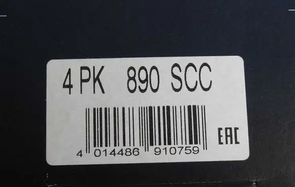 Chrysler PT Cruiser Alternator belt 4PK890SCC