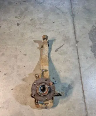 Audi Q7 4L Front wheel hub spindle knuckle 7L0407257A