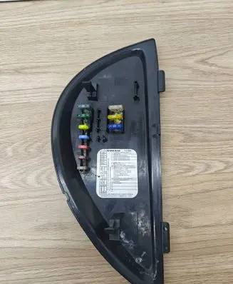 Dashboard side end trim