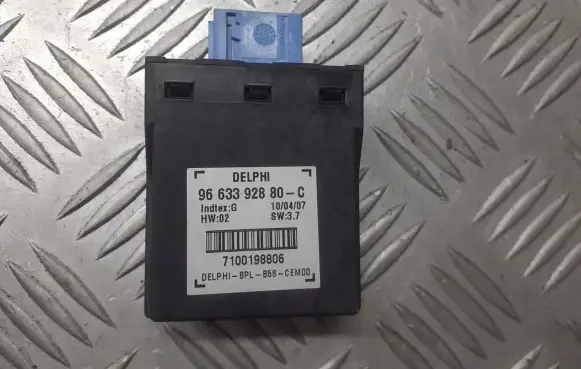 Citroen C4 I Picasso Alarm control unit/module 9663392880