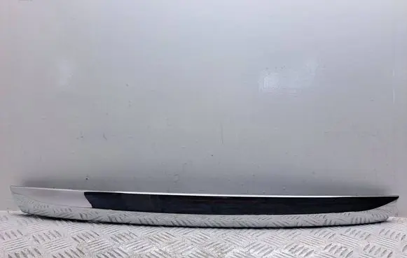 Trunk door license plate light bar