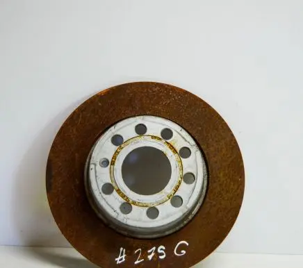 Volkswagen Golf VII Rear brake disc