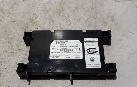 Volvo V50 Bluetooth control unit module 31282349