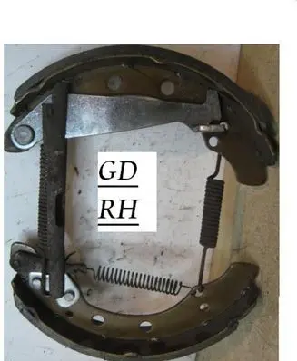Volkswagen Golf III Brake pads (rear) W46794