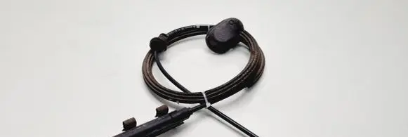 Volkswagen Golf V Engine bonnet/hood lock release cable 1K1823535A