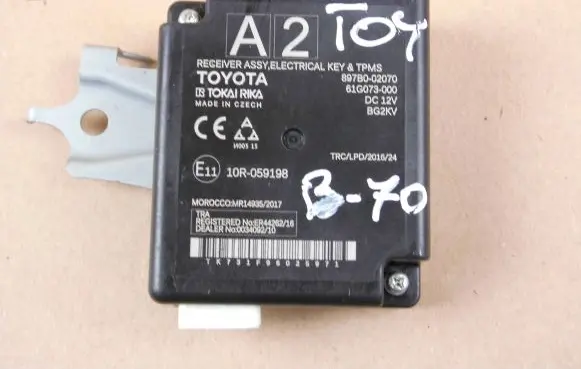 Toyota Corolla E210 E21 Other control units/modules 897B002070