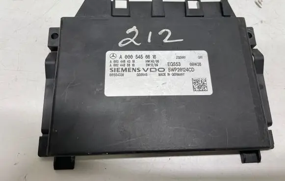 Mercedes-Benz E W212 Other control units/modules A0005456616 A0034464310 A0024486610