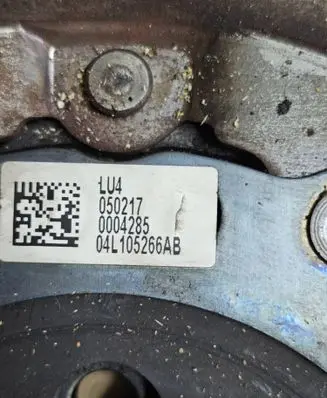 Volkswagen Golf VII Dual mass flywheel 04l105266ab 0004285 050217
