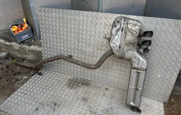 Audi A6 S6 C8 4K Muffler/silencer 4K0253611