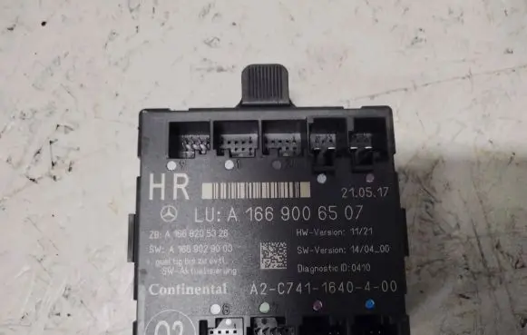 Mercedes-Benz GL X166 Door control unit/module A1668205326 A1669006507 A1669029003