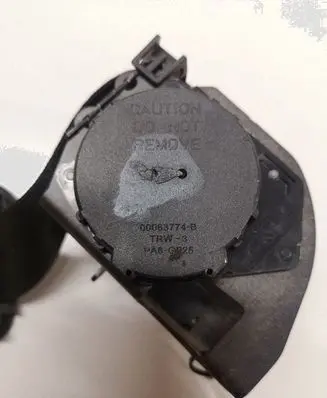 Citroen C5 Rear seatbelt 34044804 049054 00063774B
