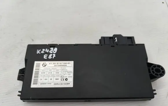 BMW 1 E81 E87 CAS control unit/module 9147196