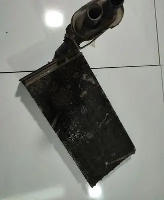 Heater blower radiator