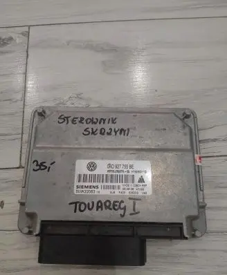 Volkswagen Touareg I Gearbox control unit/module 927755BE