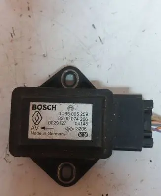 ESP acceleration yaw rate sensor