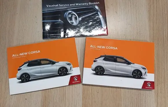 Opel Corsa F User manual 