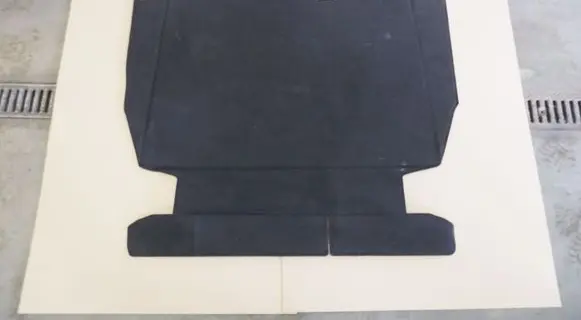 Toyota C-HR I Trunk/boot floor carpet liner 58410F4010 58410F4010C1