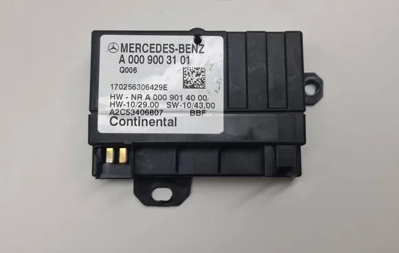 Mercedes-Benz C W205 Fuel injection pump control unit/module A0009003101 A0009014000 A2C53406807