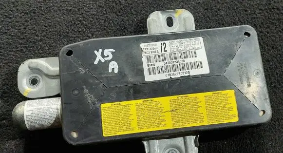 Front door airbag