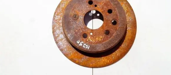 Lexus IS 220D-250-350 Rear brake disc neventiliuojamas