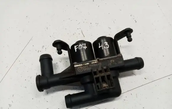 Coolant heater control valve