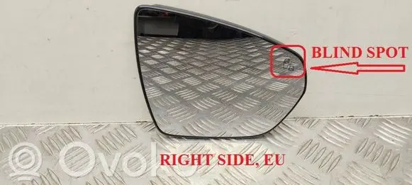 Peugeot 3008 II Wing mirror glass 21593020