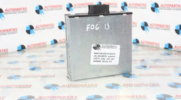 BMW 6 F06 Gran coupe Voltage converter inverter 9251984