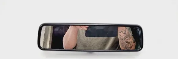 Volkswagen Golf V Rear view mirror (interior) E9014022