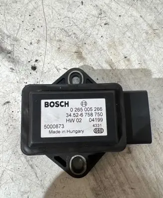 BMW 5 E60 E61 ESP acceleration yaw rate sensor 5000873 0265005266 34526758750