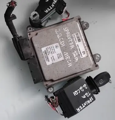 Mercedes-Benz Sprinter W906 Engine ECU kit and lock set A6519000601