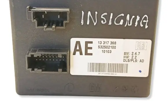 Opel Insignia A Light module LCM 13317368 532502100 10103