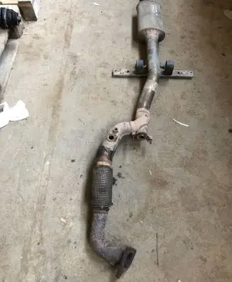 Opel Zafira C Muffler/silencer 82215169