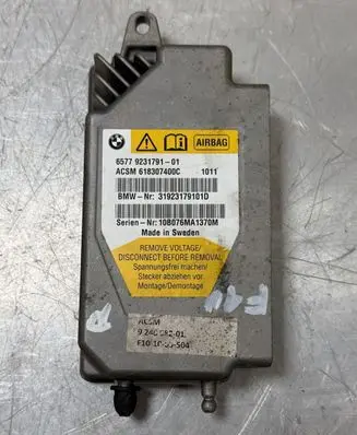 BMW 5 F10 F11 Airbag control unit/module 9231791