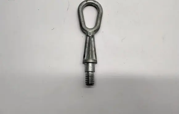 Towing hook eye