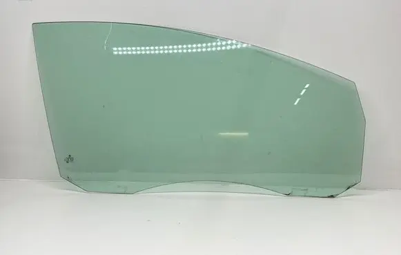 Volkswagen Golf Plus Front door window glass four-door DOT27M235AS2 43R001057 E000232