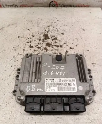Peugeot 207 Engine control unit/module 9664843480 0281012523 9657699480