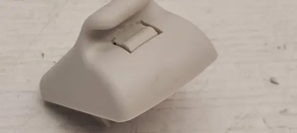 Sun visor clip/hook/bracket