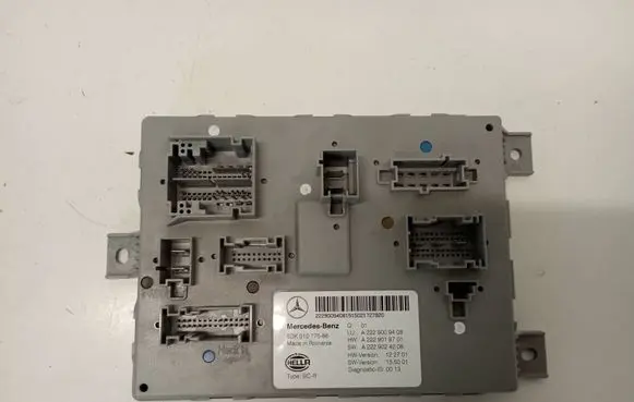 Mercedes-Benz S W222 SAM control unit A2229009408 A2229024208 A2229018701