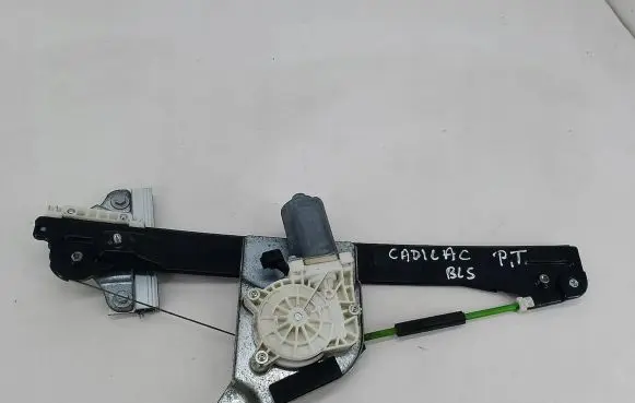 Cadillac BLS Rear door window regulator with motor 12758269