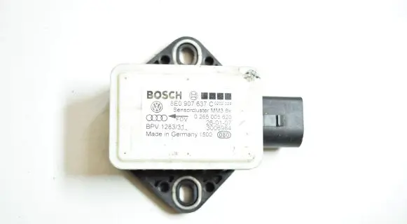 Audi A4 S4 B7 8E 8H ESP acceleration yaw rate sensor 8E0907637C