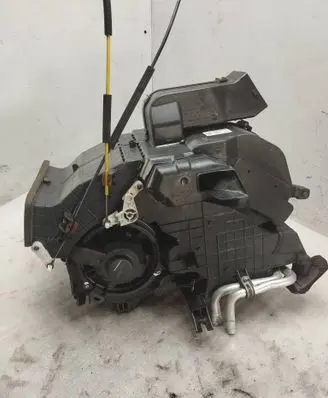 Interior heater climate box assembly
