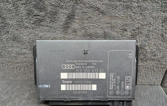 Audi A4 S4 B6 8E 8H Comfort/convenience module 8E0959433AS