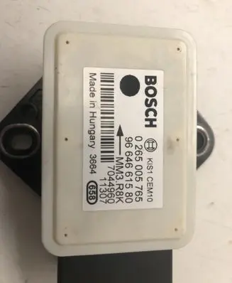 Citroen DS4 ESP acceleration yaw rate sensor 9664661580 0265005765
