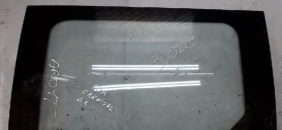 KIA Carnival Rear door window glass
