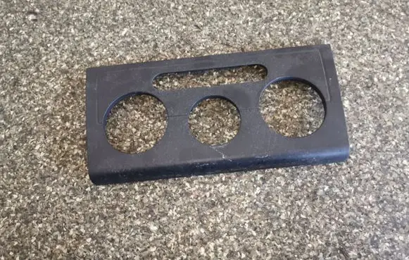 Climate control/heater control trim