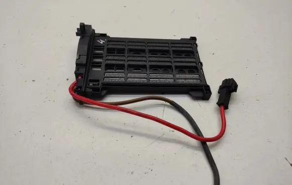Electric cabin heater radiator