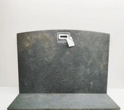 Porsche Cayenne (92A) Trunk/boot floor carpet liner 7P5863546H